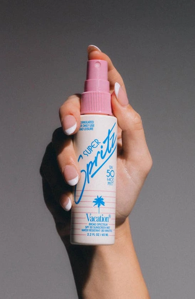 Vacation Super Spritz Broad Spectrum Spf 50 Sunscreen Face Mist