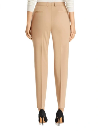 Shop Lafayette 148 Clinton Ankle Pant In Cammello Melange In Brown