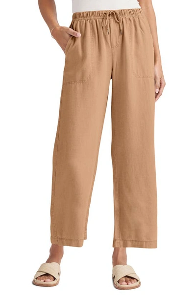 Shop Splendid Angie Wide Leg Pants In Dune