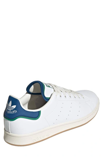 Shop Adidas Originals Stan Smith Sneaker In Footwear White/ Blue