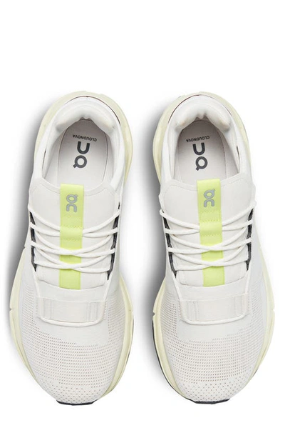 Shop On Cloudnova Sneaker In Undyed White/ Seedling