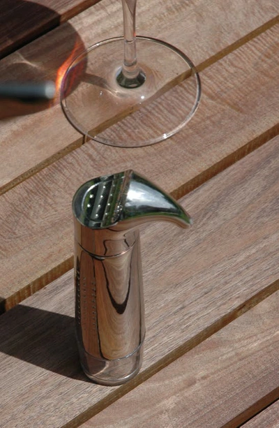 Shop L'atelier Du Vin Gard'vin On/off® Wine Keeper 3-piece Set In Silver