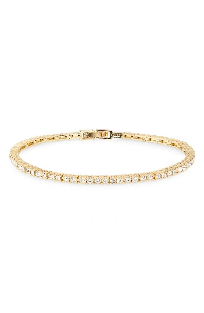 Baublebar Bennett Crystal Bracelet In Gold