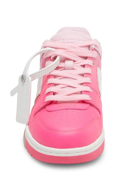 Shop Off-white Out Of Office Ombré Sneaker In Fuschia Pink