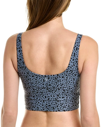 Shop All Access Tempo Crop Bra In Blue