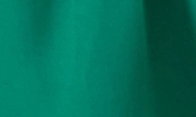 Cache Coeur Nubie Smocked Twill Maternity Shorts In Green