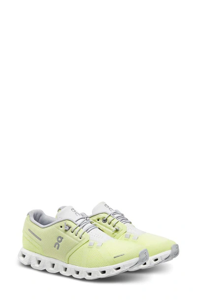 On Women's Cloud 5 Low Top Sneakers In Hay/ Frost