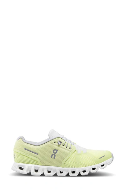 Shop On Cloud 5 Running Shoe In Hay/ Frost