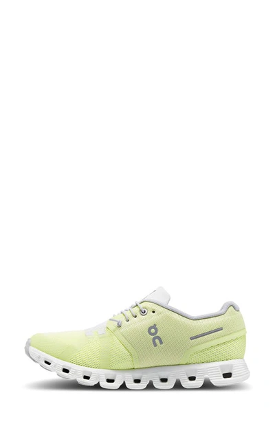 On Women's Cloud 5 Low Top Sneakers In Hay/ Frost