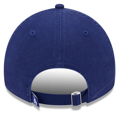 Shop New Era Royal Los Angeles Dodgers Leaves 9twenty Adjustable Hat