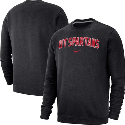 Nike Black Tampa Spartans Arch Club Fleece Pullover Sweatshirt In Black