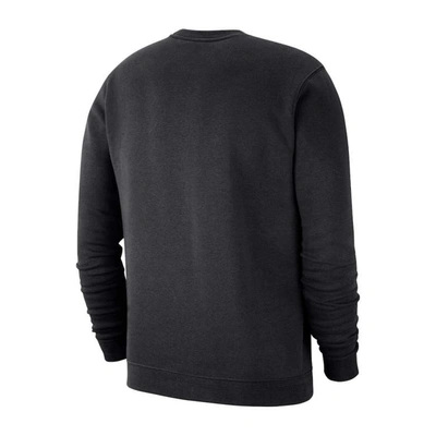 Nike Black Tampa Spartans Arch Club Fleece Pullover Sweatshirt In Black
