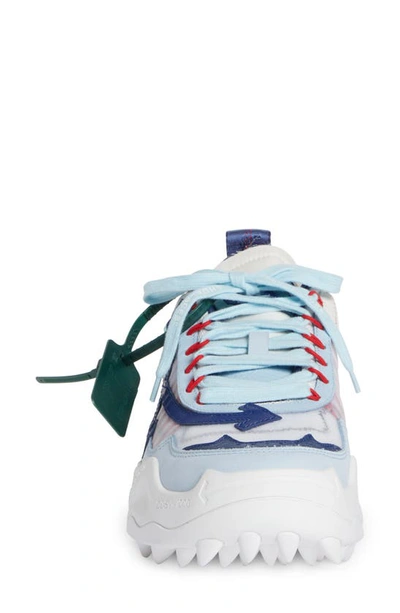 Shop Off-white Odsy-1000 Sneaker In White Navy Blue