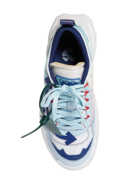 Shop Off-white Odsy-1000 Sneaker In White Navy Blue