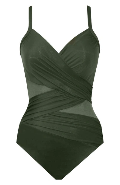 Miraclesuit Network Mystique Underwire One-piece In Nori