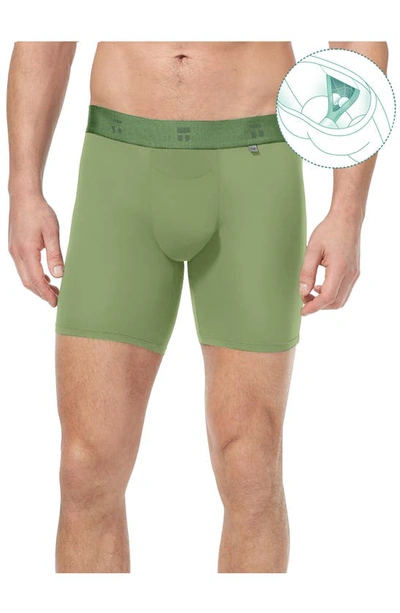 Shop Tommy John Air 6-inch Boxer Briefs In Dill