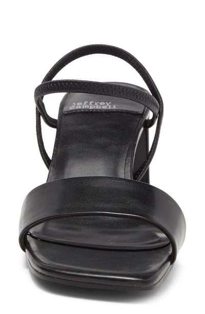 Shop Jeffrey Campbell Adapt Slingback Sandal In Black