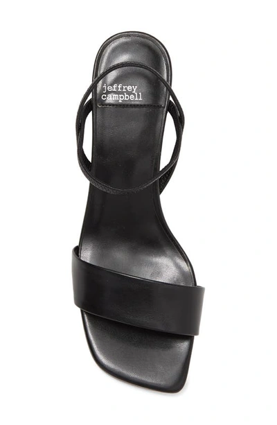 Shop Jeffrey Campbell Adapt Slingback Sandal In Black