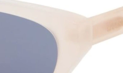 Shop Dior 'midnight B1i 53mm Butterfly Sunglasses In Matte Pink / Blue