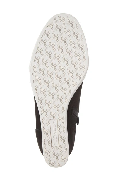 Linea Paolo Felicia Iii Wedge Sneaker In Blk Pearl