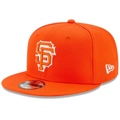 Shop New Era Youth  Orange San Francisco Giants 2021 City Connect 9fifty Snapback Adjustable Hat