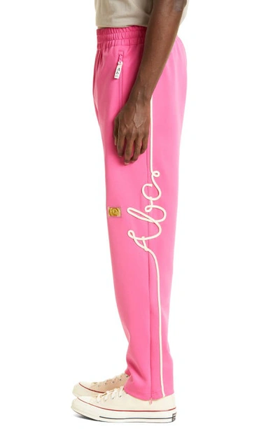 Shop Advisory Board Crystals Abc. 123. Track Pants In Rubellite Pink