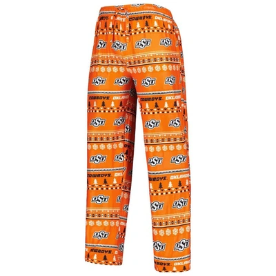 Shop Concepts Sport Orange Oklahoma State Cowboys Swivel Long Sleeve T-shirt & Pants Sleep Set