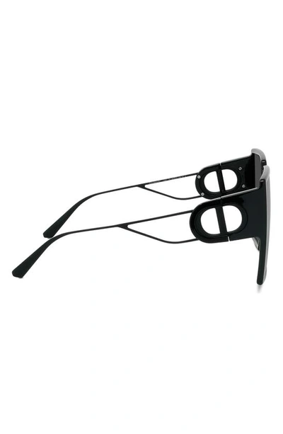 Shop Dior 30montaigne Su 58mm Square Sunglasses In Black/ Grey