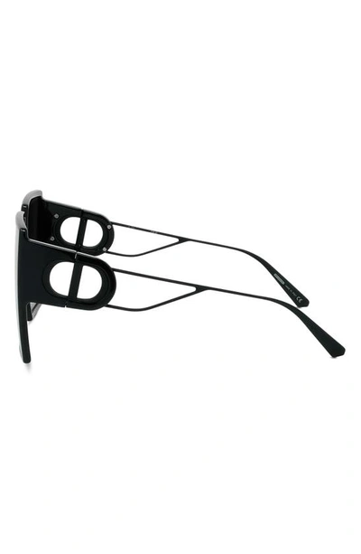 Shop Dior 30montaigne Su 58mm Square Sunglasses In Black/ Grey