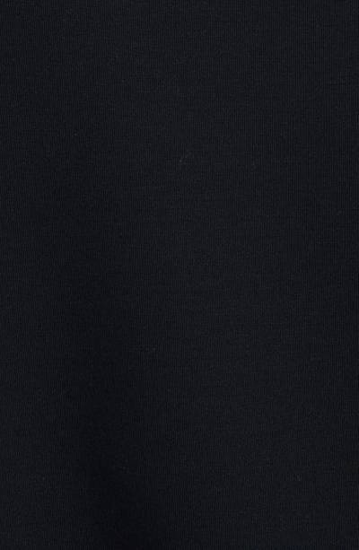 Varley Betsy Funnel Neck Sweatshirt In Black