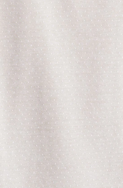 34 Heritage Star Dot Print Cotton Button-up Shirt In Simply Taupe