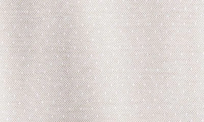 34 Heritage Star Dot Print Cotton Button-up Shirt In Simply Taupe