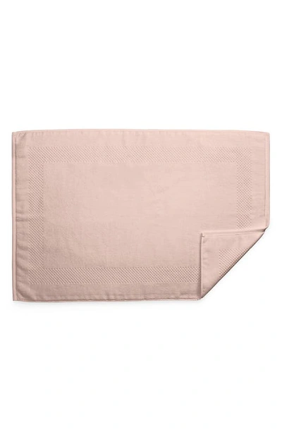 Shop Matouk Lotus Bath Mat In Blush