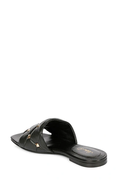 Shop Saint G Ludovica Studded Slide Sandal In Black