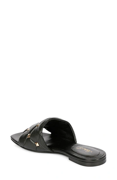 Saint G Ludovica Studded Slide Sandal In Black