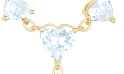 Shop Ettika Queen Of Hearts Y Necklace In Gold