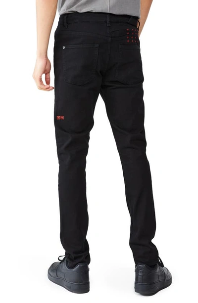 Ksubi Chitch Krow Slim-fit Jeans In Black