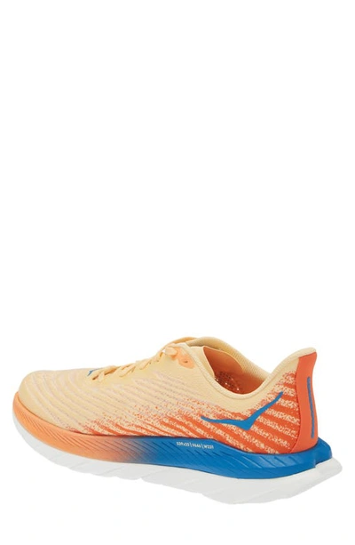 Shop Hoka Mach 5 Running Shoe In Impala / Vibrant Orange