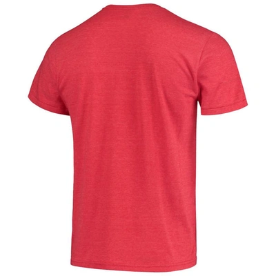 Homage Kawhi Leonard Red La Clippers Caricature Tri-blend T-shirt In Red