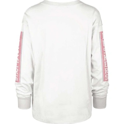 Shop 47 ' White Nebraska Huskers Statement Soa 3-hit Long Sleeve T-shirt