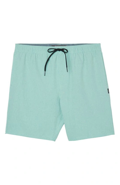 Shop O'neill Reserve Drawstring Waist Shorts In Aqua Wash