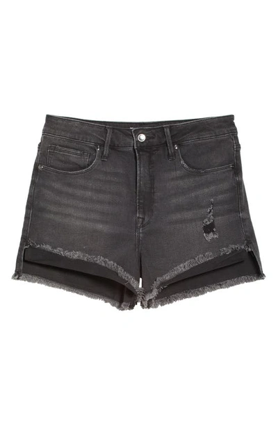 Shop Good American Good Curve Shorts In Black089