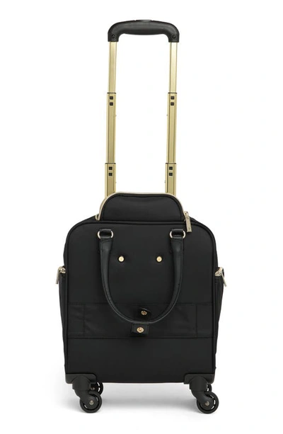 Shop Kenneth Cole Chelsea Underseat Roller Luggage In Black