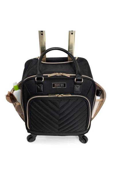 Shop Kenneth Cole Chelsea Underseat Roller Luggage In Black