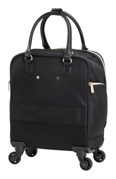 Shop Kenneth Cole Chelsea Underseat Roller Luggage In Black