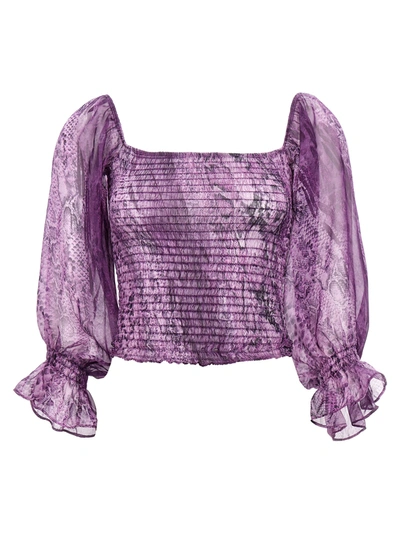 Shop Liu •jo C/prazac Shirt, Blouse Purple