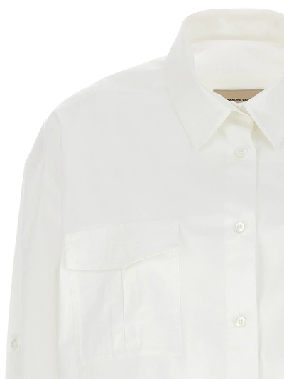 Shop Alexandre Vauthier Pocket Shirt Shirt, Blouse White