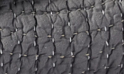 Coyuchi Pebbled Handstitched Euro Sham In Slate