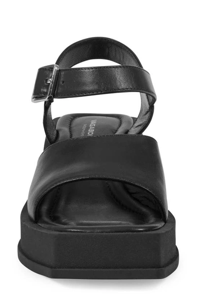 Shop Vagabond Shoemakers Hennie Platform Sandal In Black