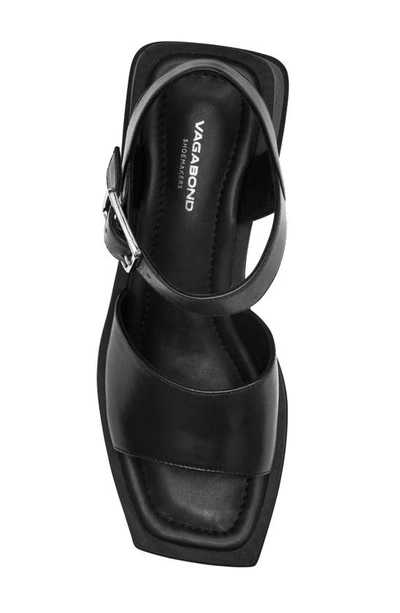 Shop Vagabond Shoemakers Hennie Platform Sandal In Black